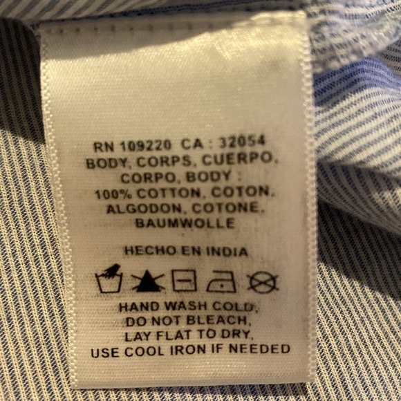 Anthropologie Velvet Graham & Spencer Beaded Striped Lightweight Peasant Top XS - Picture 10 of 13